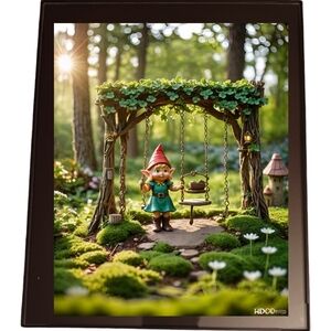 Irish Elementals In A Glass Front Frame 8x10 Picture AI wall